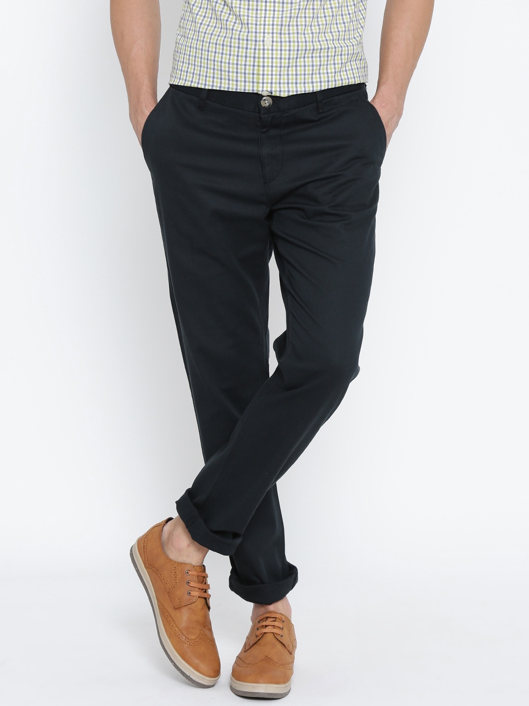 

U.S. Polo Assn. Navy Slim Casual Trousers, Navy blue