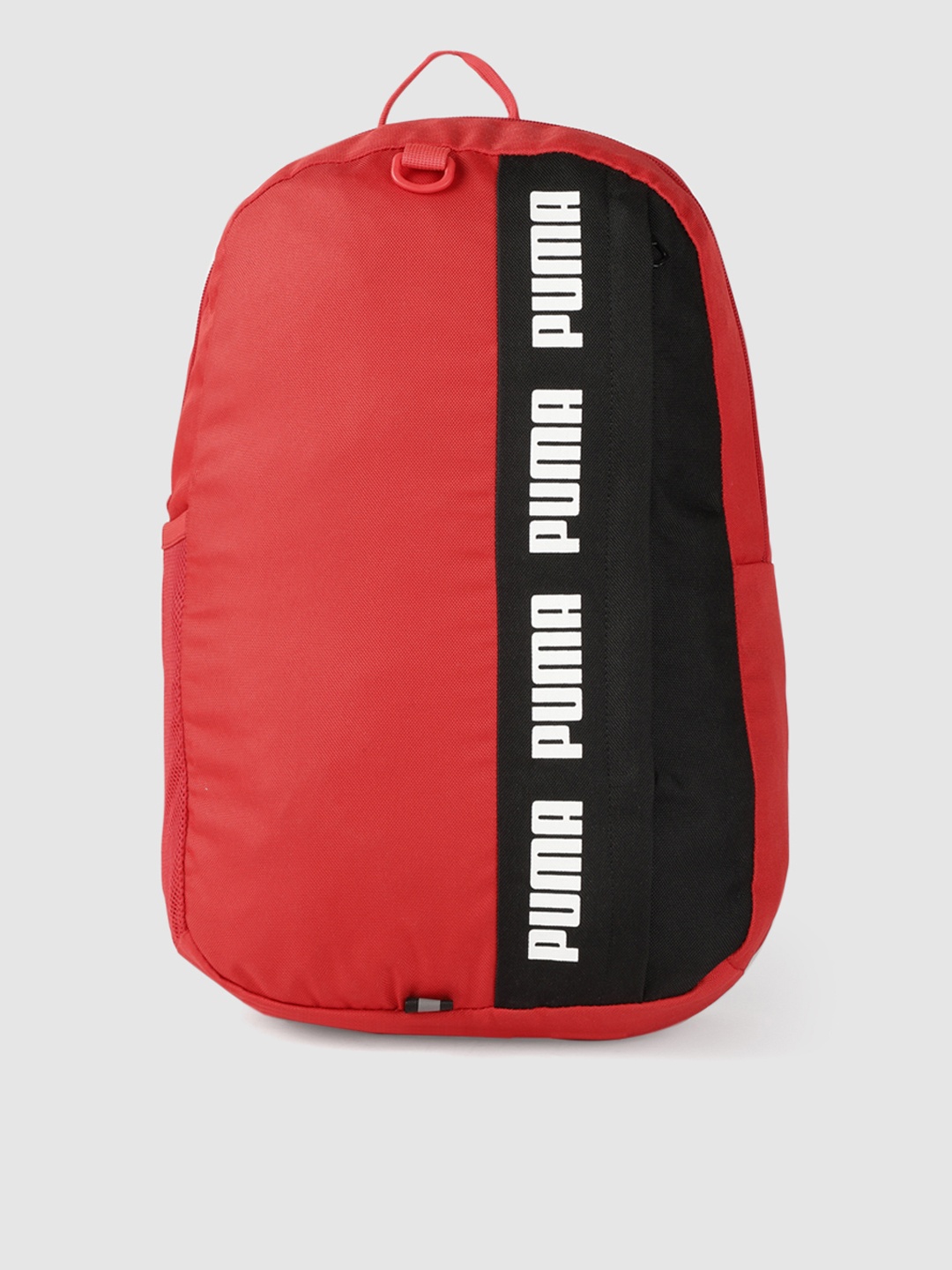 

Puma Unisex Red & Black Colourblocked Phase Backpack