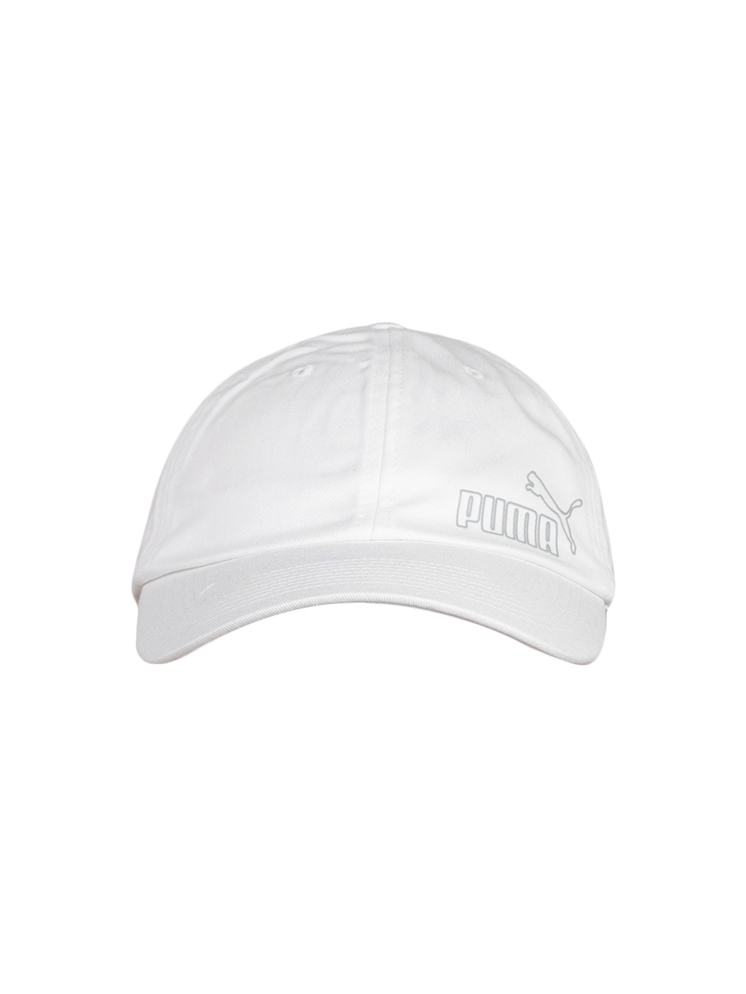 

Puma Unisex White Solid Baseball Cap