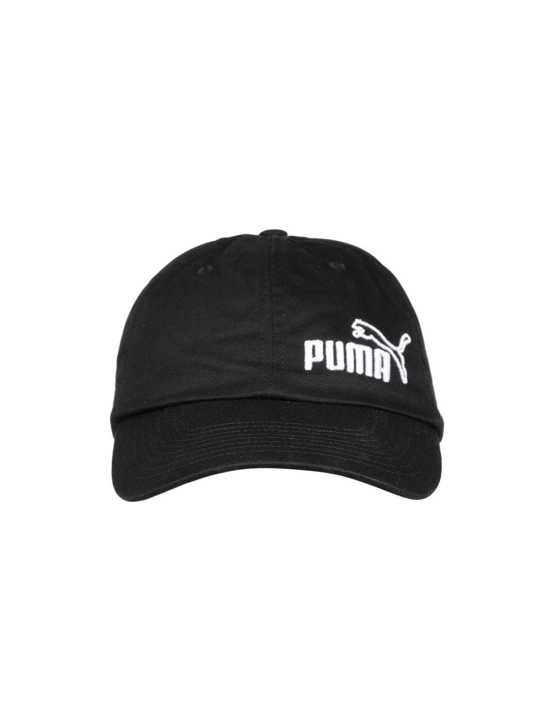 

Puma Unisex Black Solid Baseball Cap