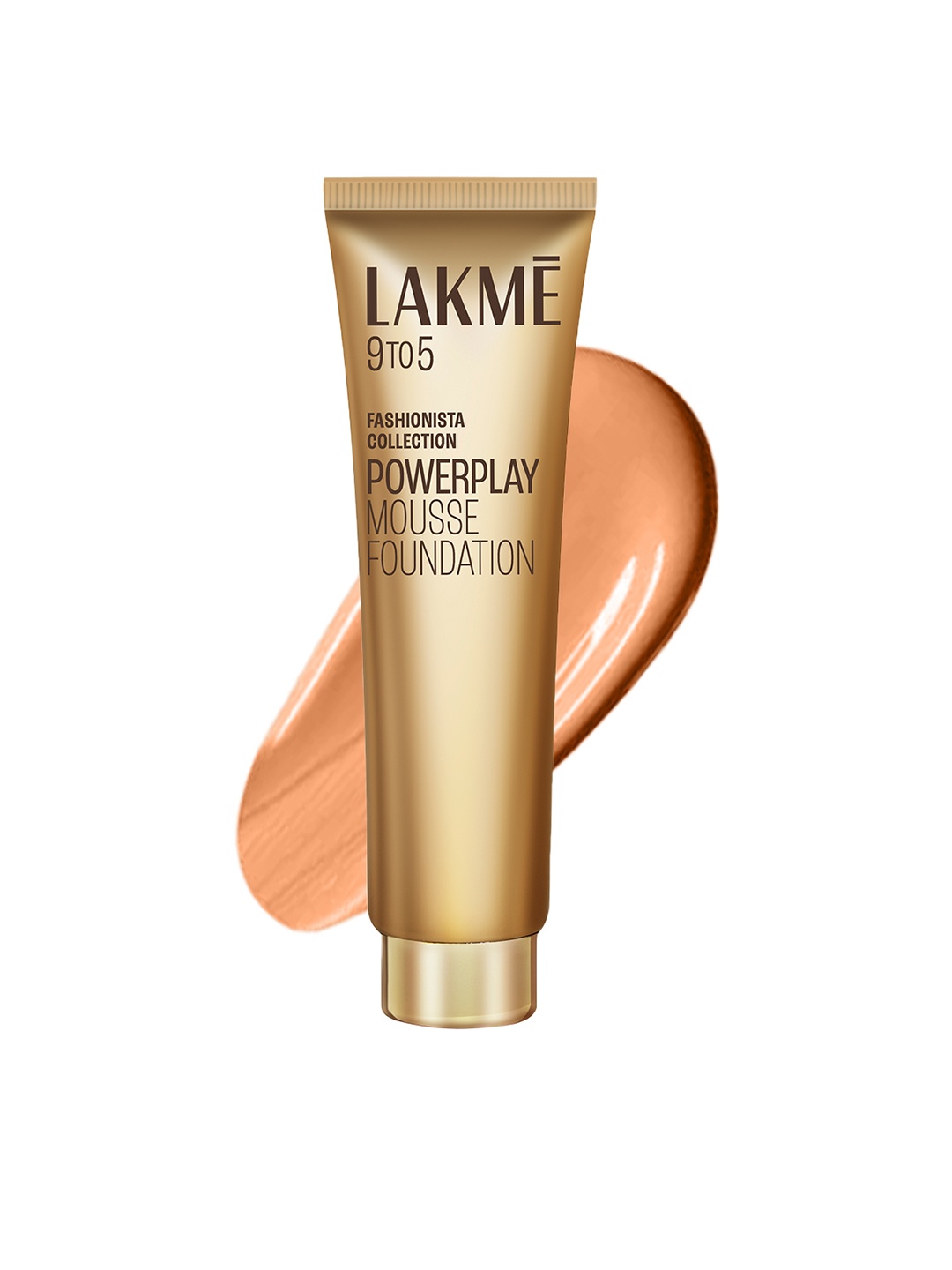 

Lakme 9to5 Powerplay Mousse Foundation - Rose Ivory, 25g, Beige