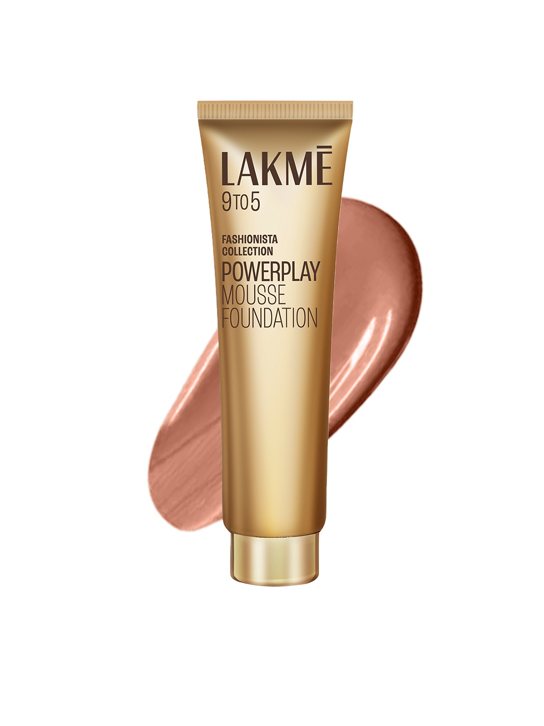 

Lakme 9to5 Powerplay Mousse Foundation, Rose Honey, 25g, Beige