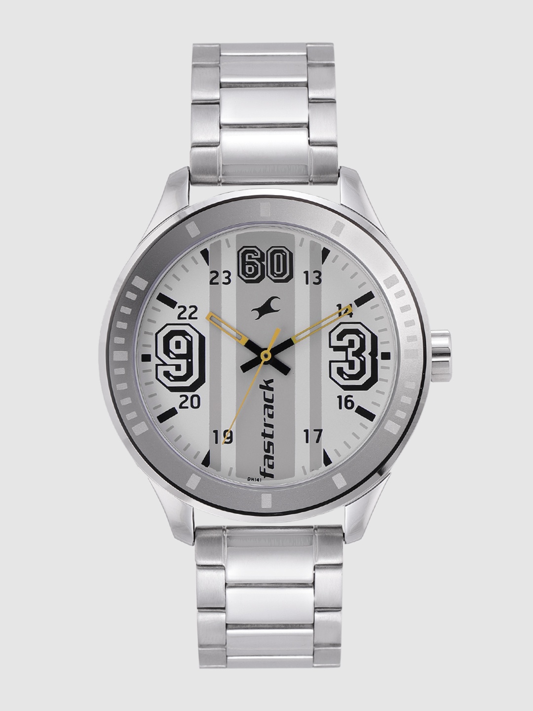 

Fastrack Men White & Grey Striped Analogue Watch NL3177SM02_OR
