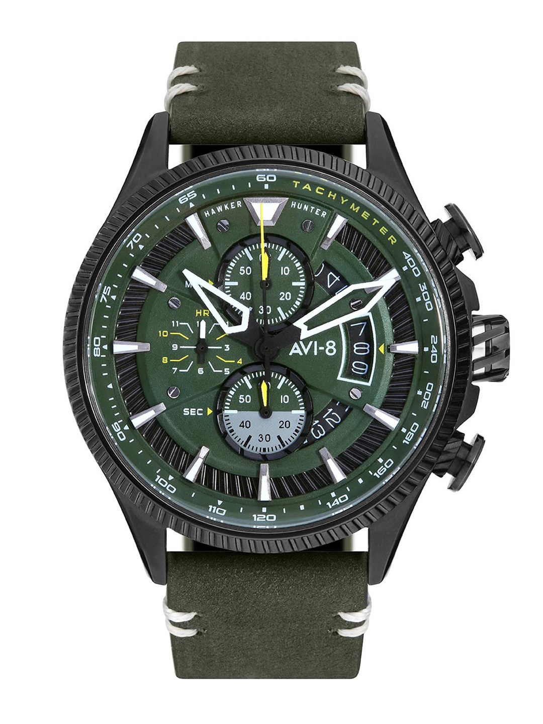 

AVI-8 Men Green Analogue Watch