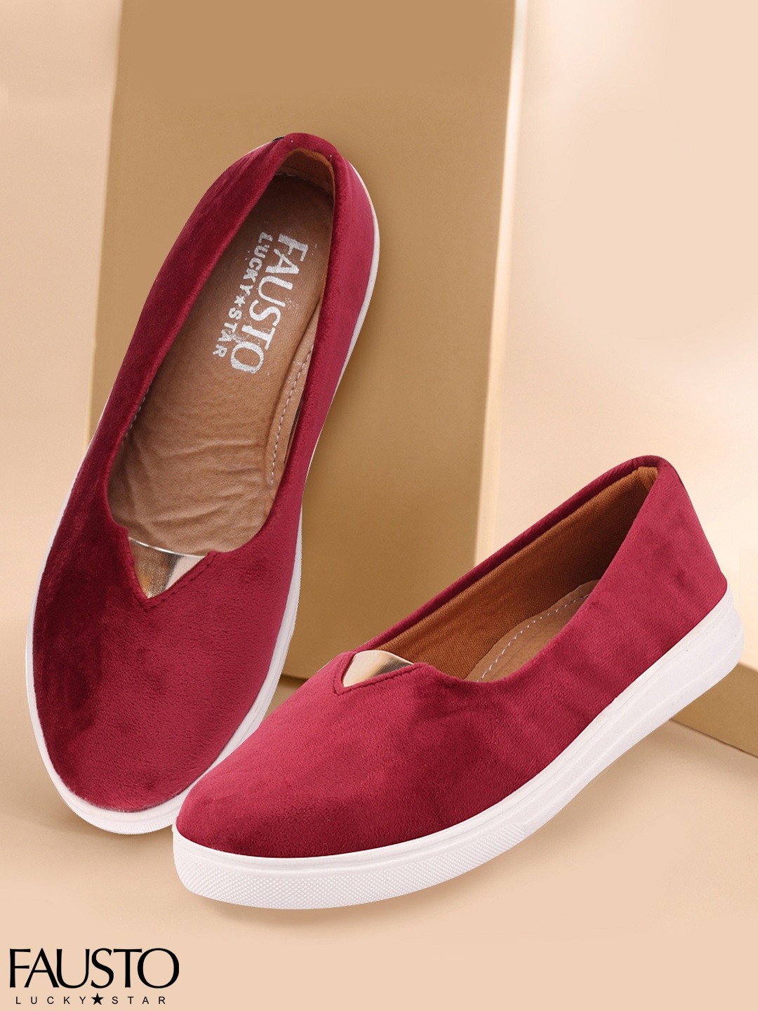 

FAUSTO Women Red Espadrilles