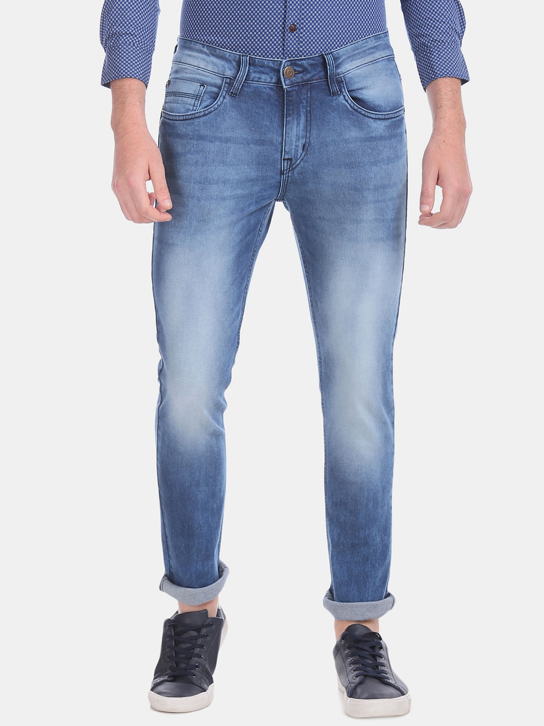 

Cherokee Men Blue Slim Fit Low-Rise Clean Look Stretchable Jeans
