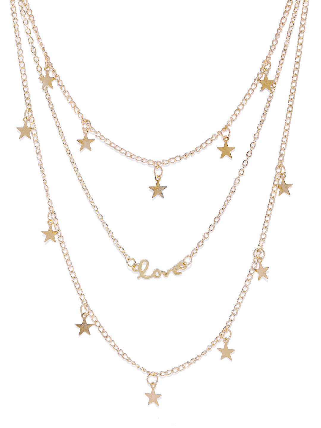 

OOMPH Gold-Toned Metal Layered Necklace