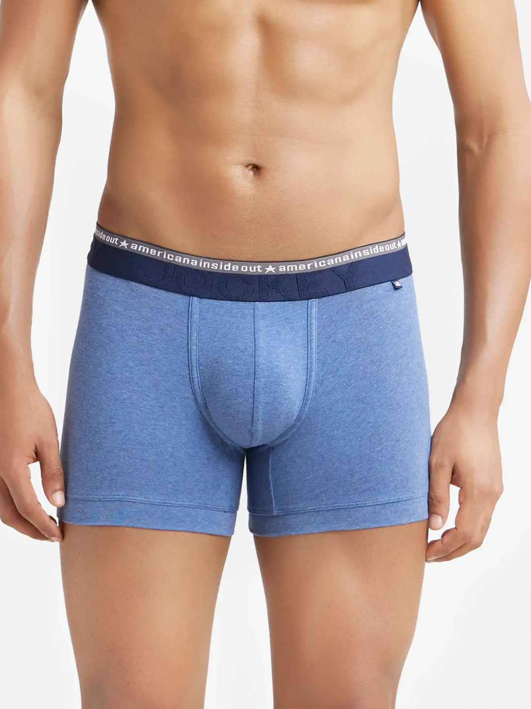 

Jockey Stretchable Trunk with Ultrasoft Waistband-US60, Blue