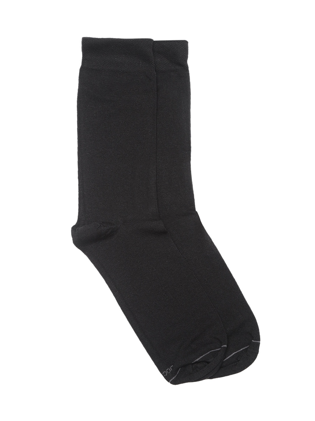 

Jockey Men Black Solid Above Ankle-Length Socks With Brand Logo Printed Detail