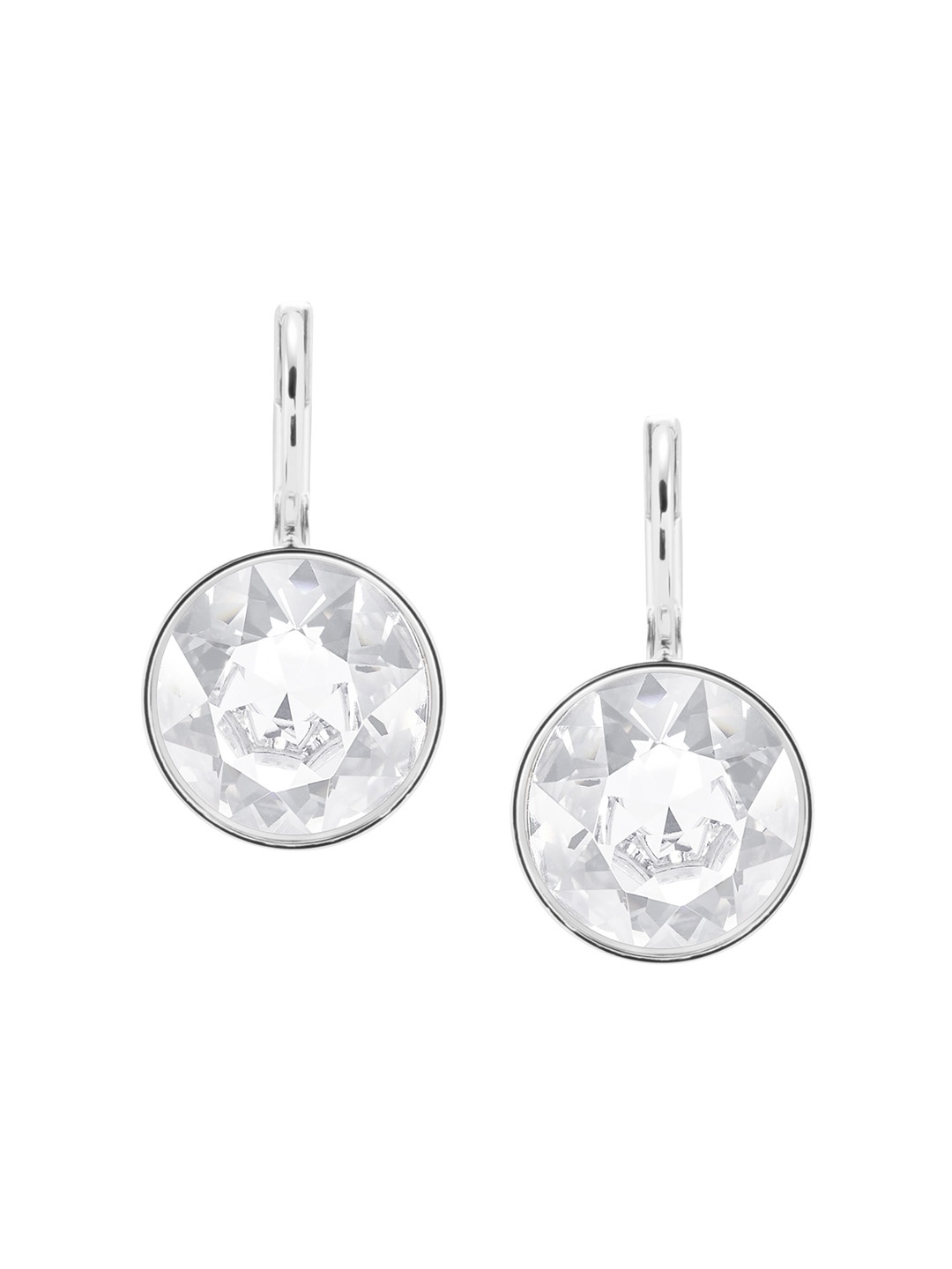 

SWAROVSKI Women Rhodium-Plated Studs, White