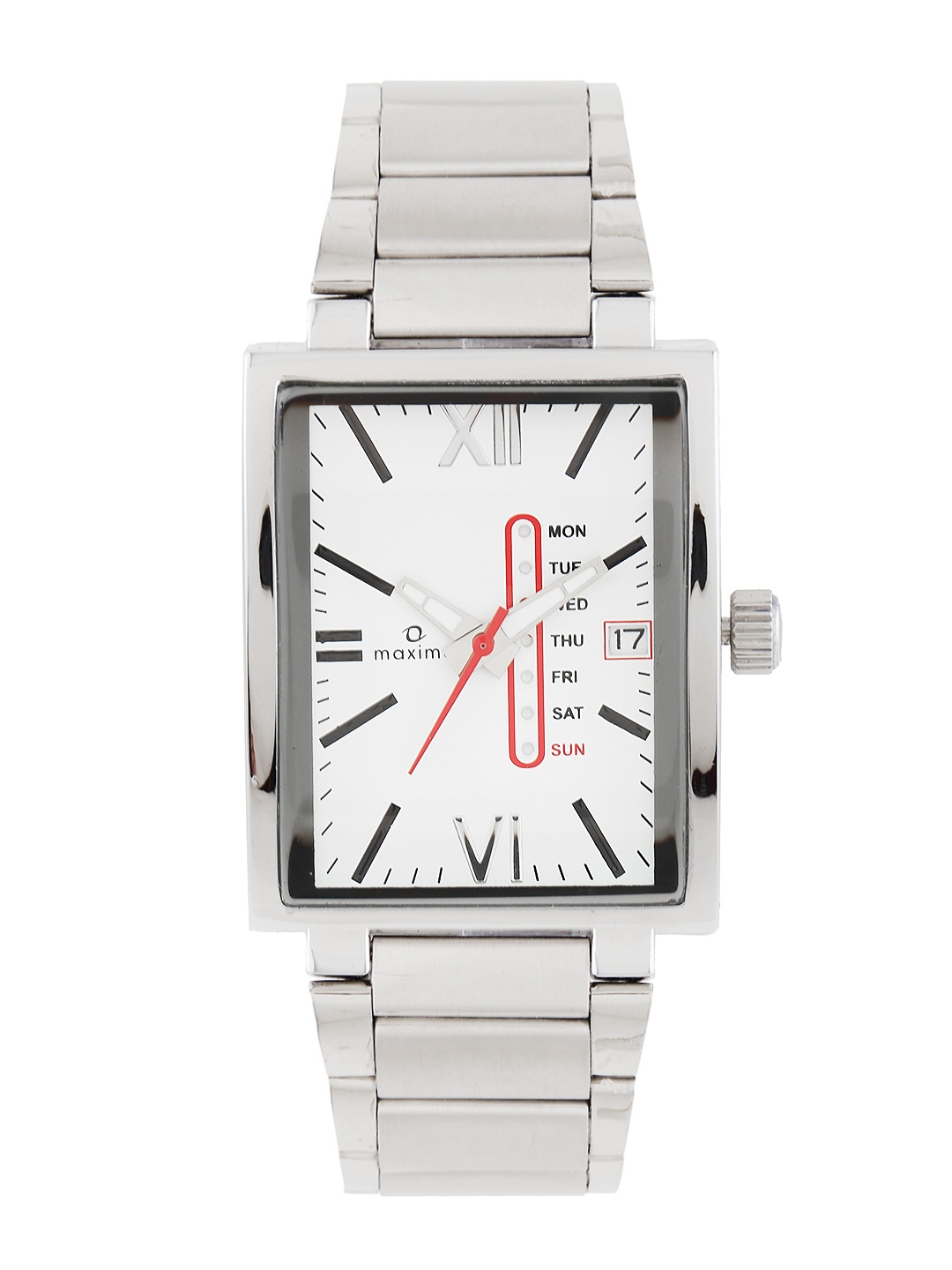 

maxima Attivo Men White Dial Watch 25143CMGI