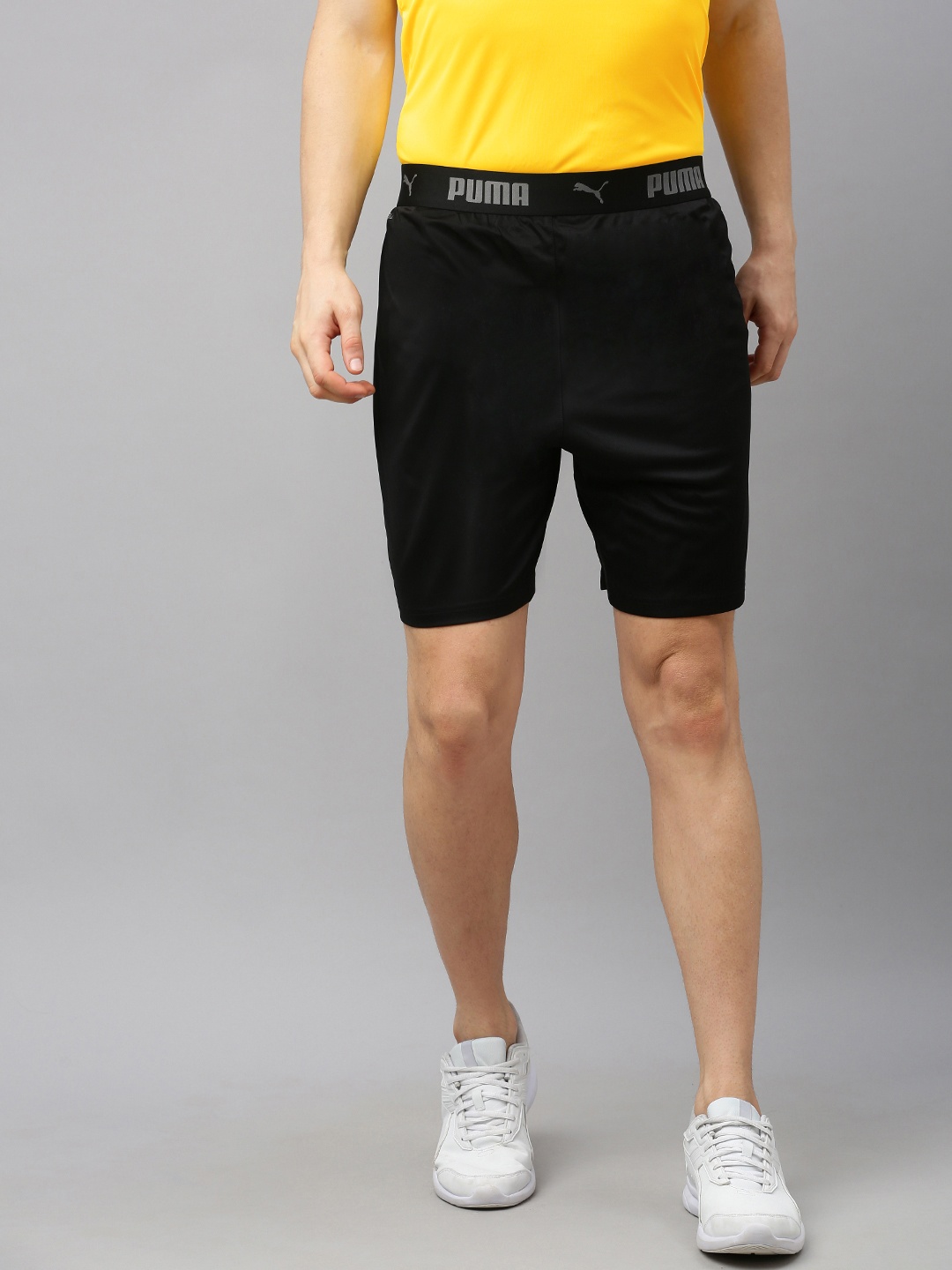 

Puma Men Black Solid ftblNXT Regular Fit Sports Shorts