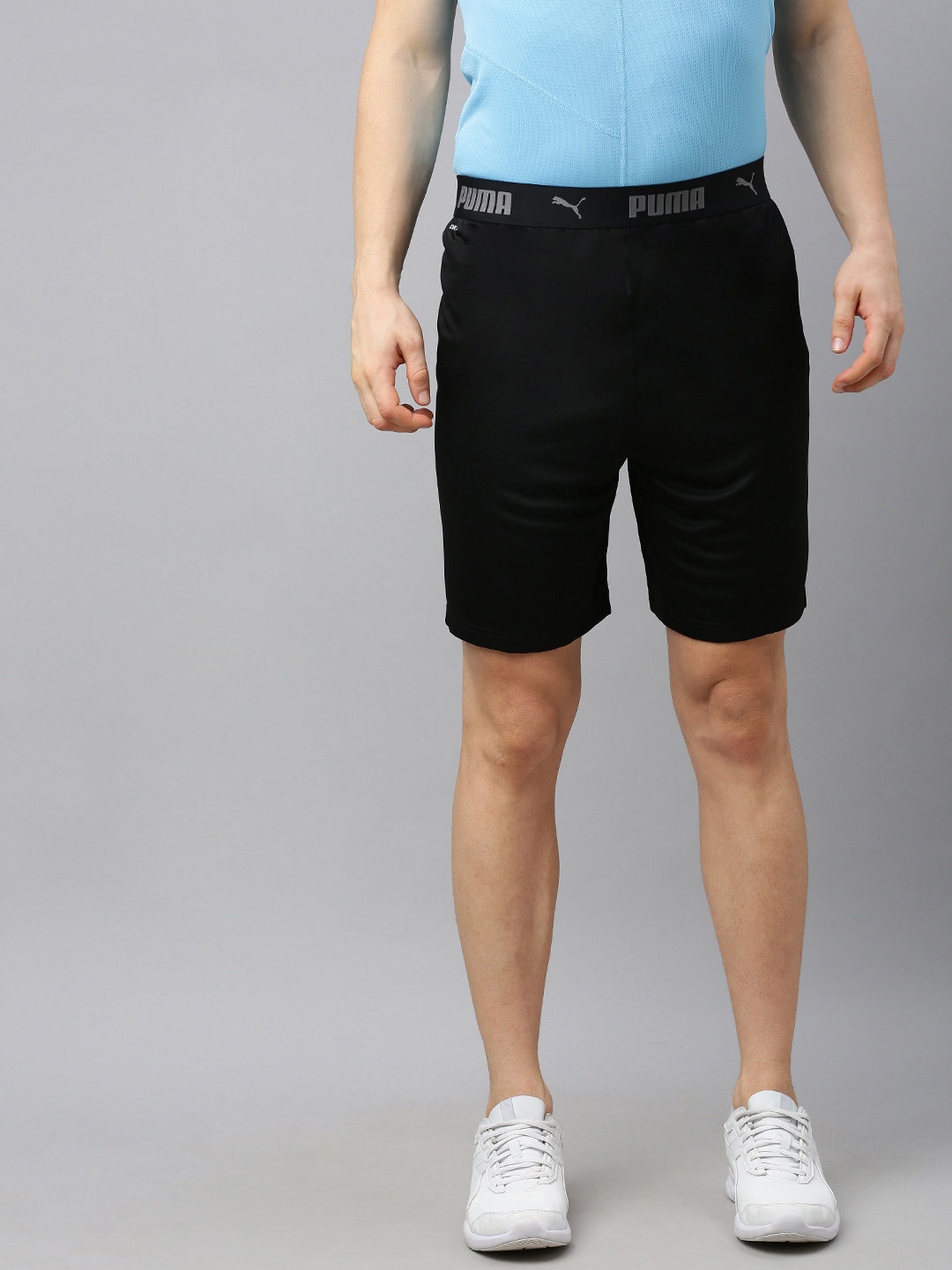 

Puma Men Black Solid ftblNXT Regular Fit Sports Shorts