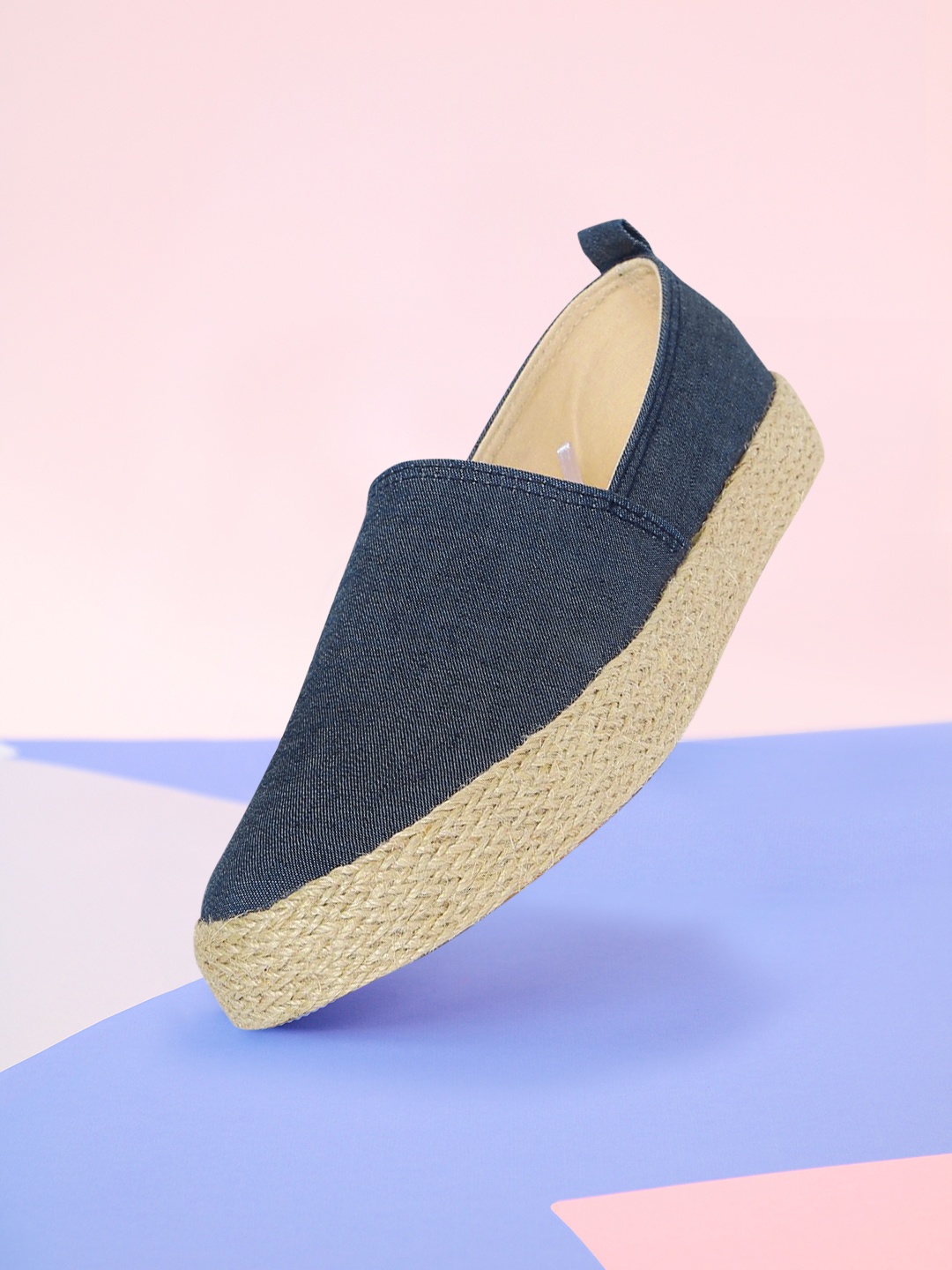 

Mast & Harbour Men Navy Blue Espadrilles