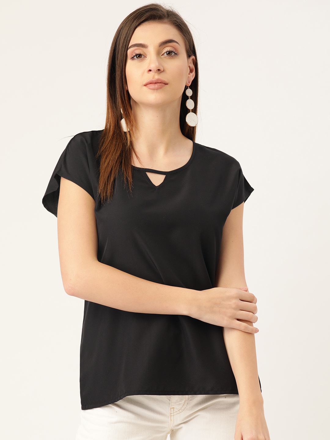 

Rute Women Black Solid Top