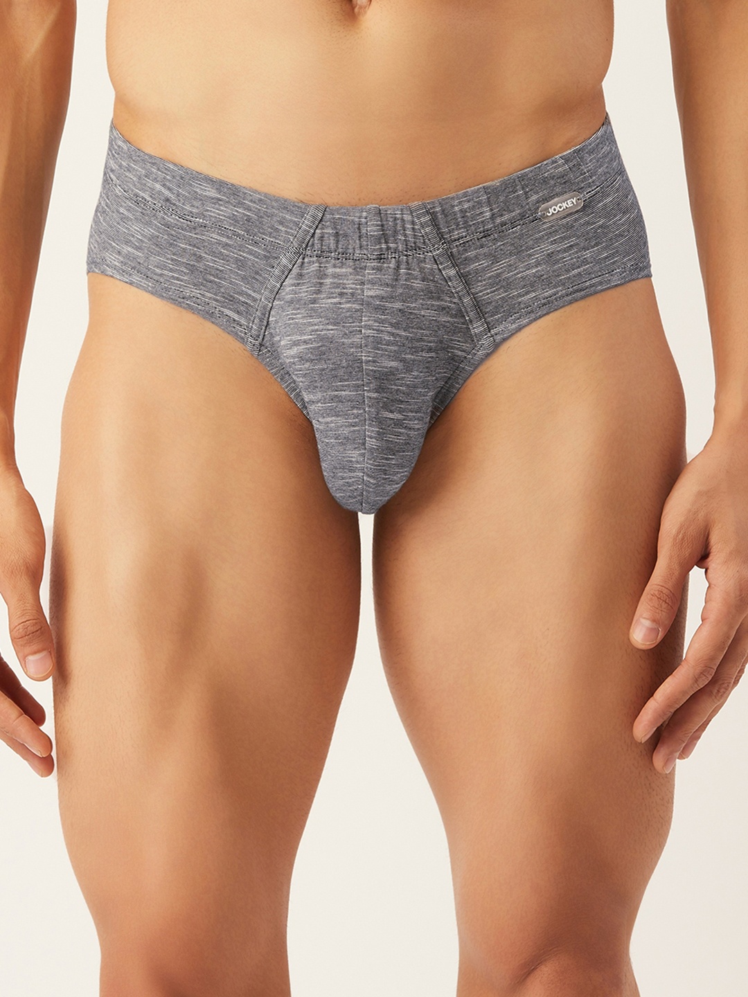 

Jockey Men Navy Blue Solid Briefs EL04-0105