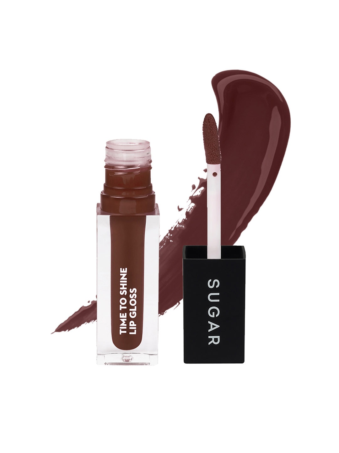 

SUGAR Time To Shine Lip Gloss with Jojoba Oil 4.5 ml - Teaker Bell 09, Brown