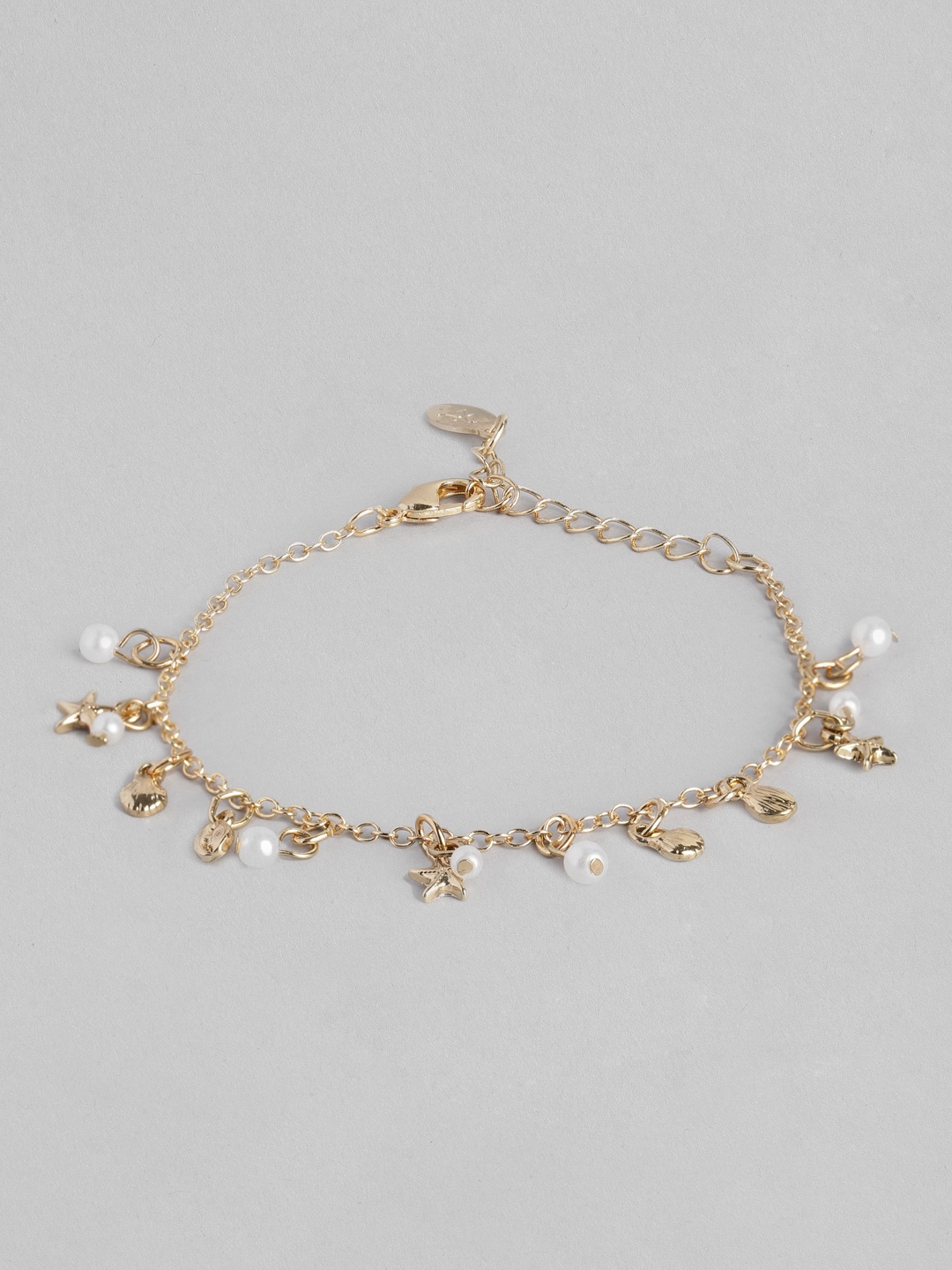 

Accessorize Gold-Toned Charm Bracelet