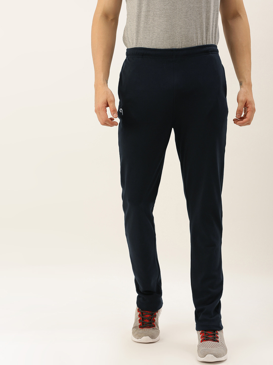

Proline Active Men Navy Blue Classic Fit Solid Track Pants