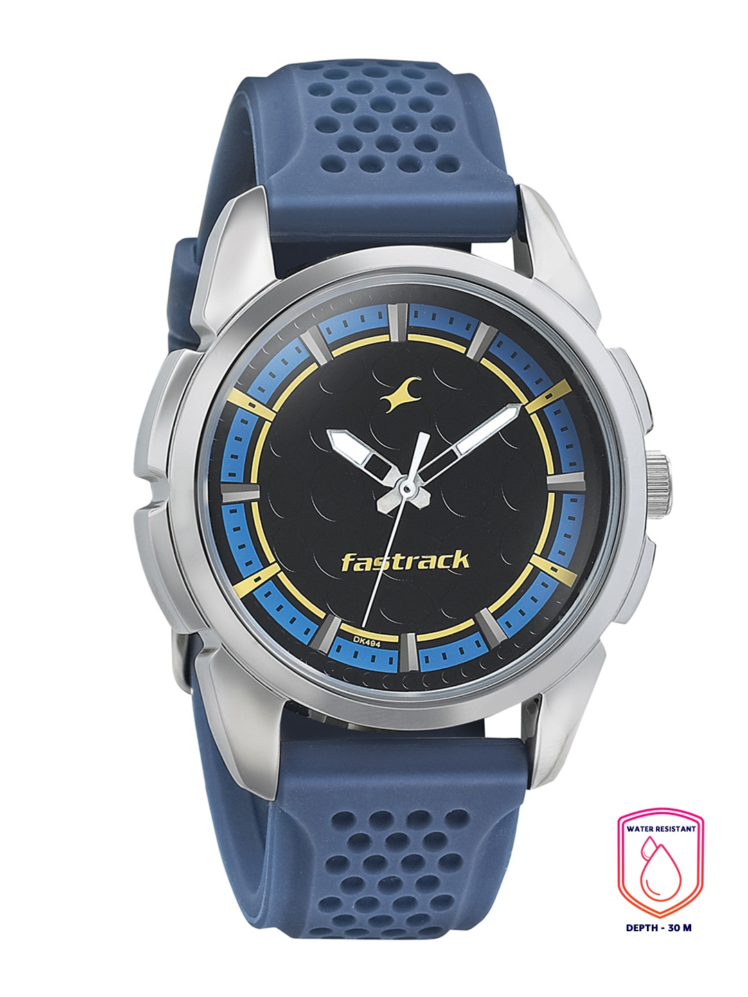 

Fastrack Sunburn Men Black Analogue watch 3233SP01