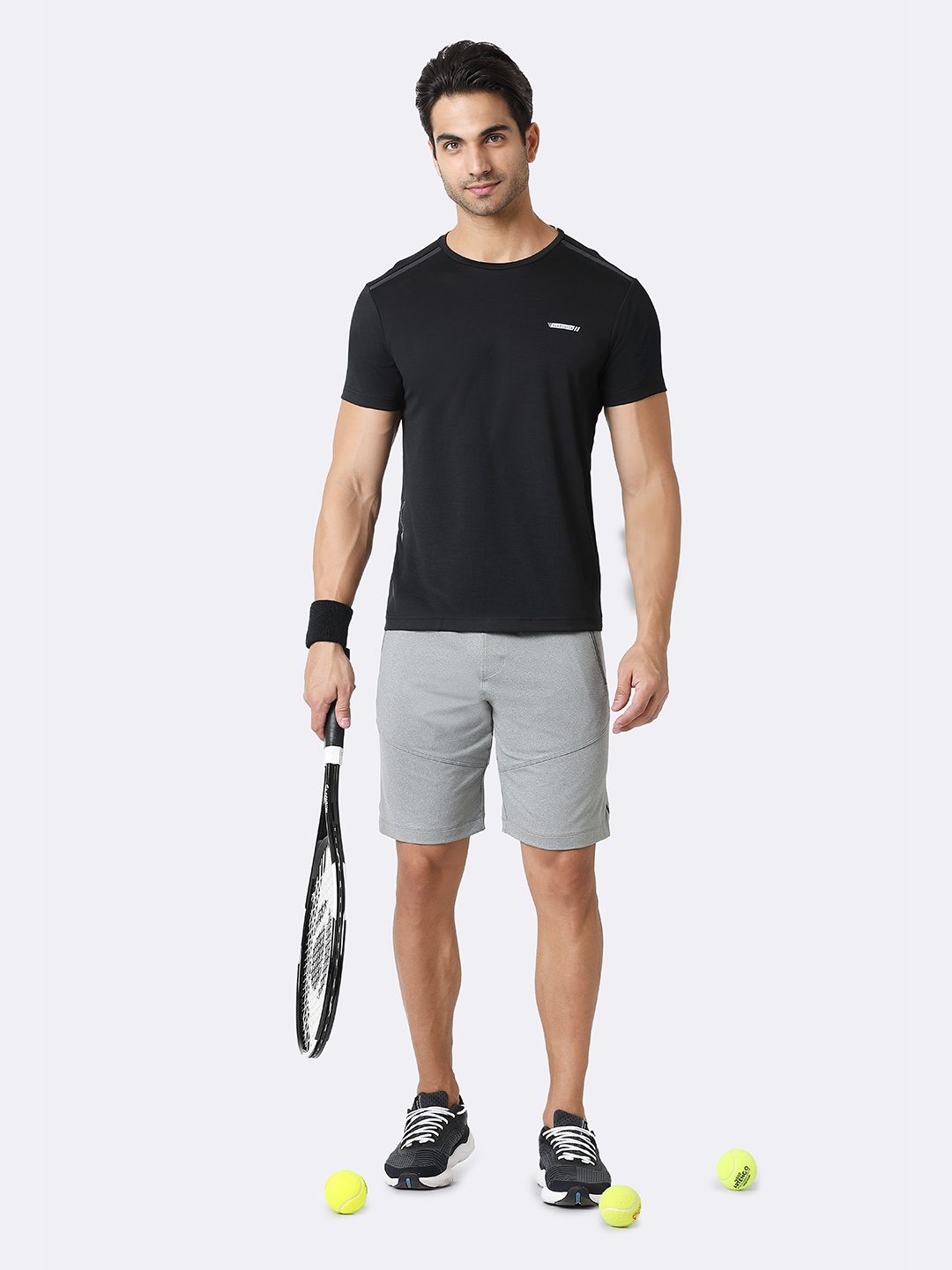 

Van Heusen Swift Dry Sports T-shirt, Black