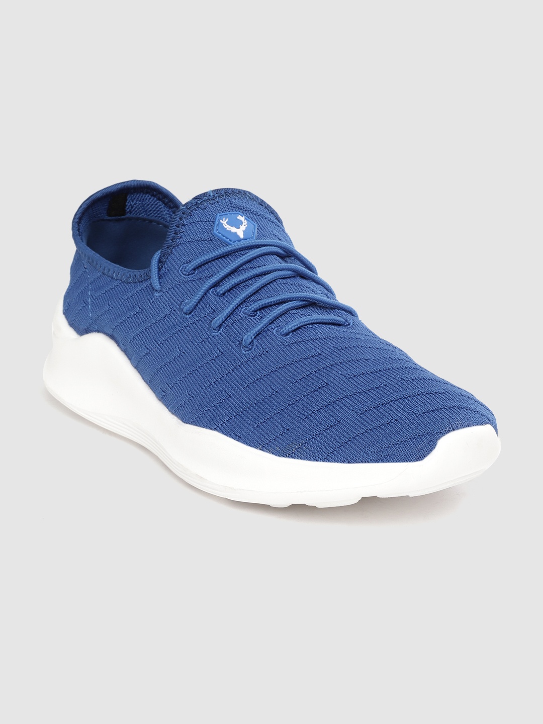 

Allen Solly Men Blue Woven Design Sneakers