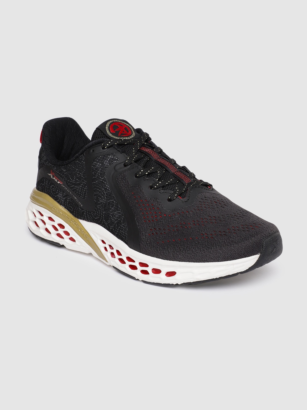 

Xtep Men Black Dynamic Foam Running Shoes