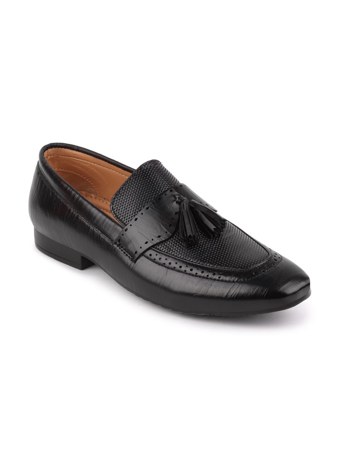

FAUSTO Men Black Loafers