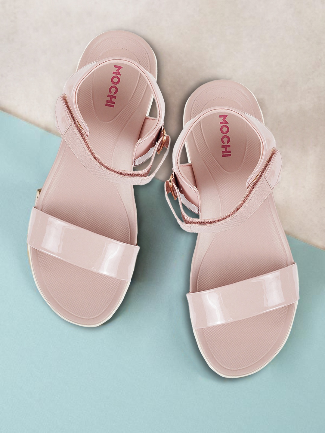 

Mochi Women Pink Solid Heels