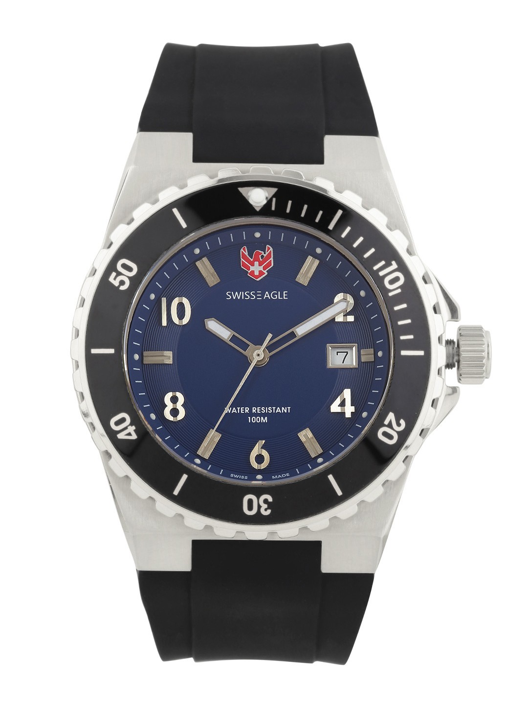 

Swiss Eagle Men Blue Dial Watch SE-9039-02