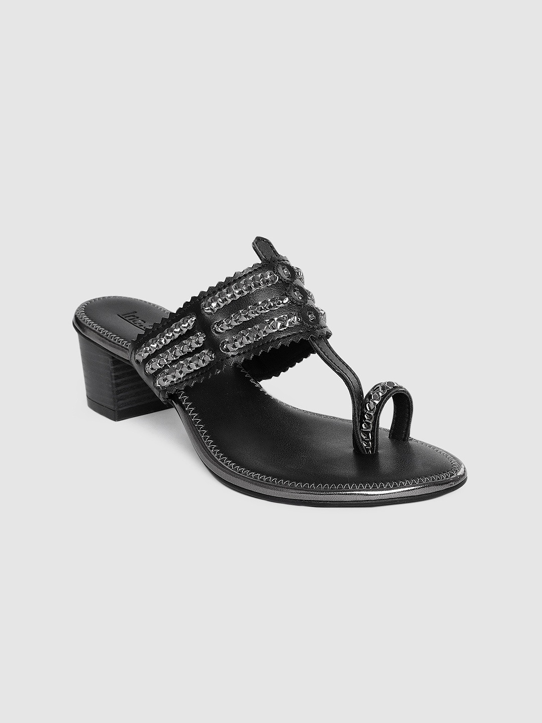 

Inc 5 Women Black Embellished Heels