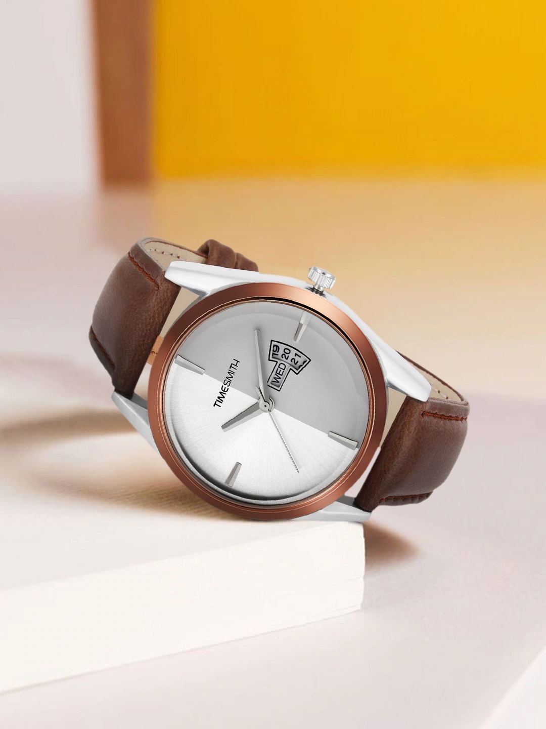 

TIMESMITH Men White Analogue Watch TSC-015febs