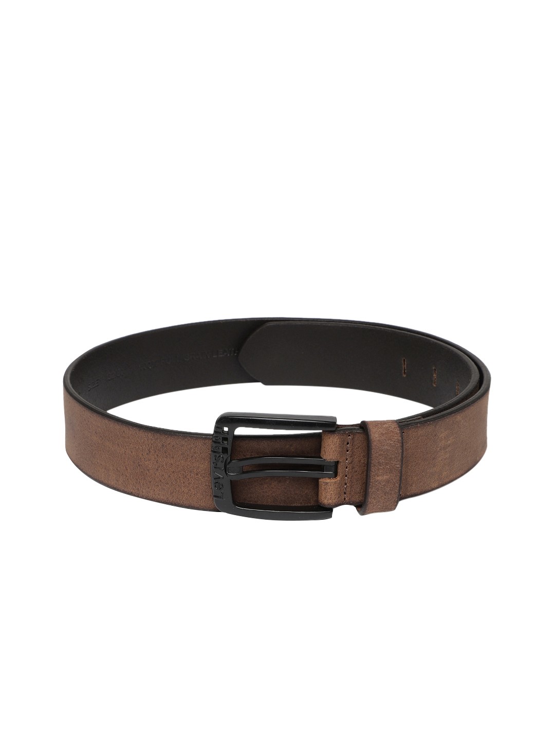 

Levis Men Brown Solid Leather Belt