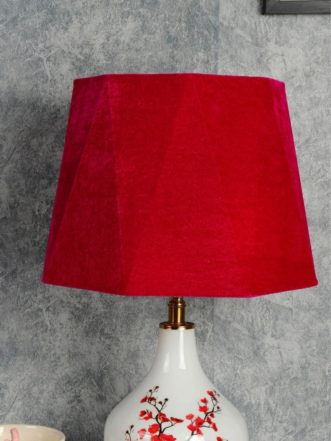 

Grated Ginger Pink Solid Handcrafted Table Top Lamp Shade