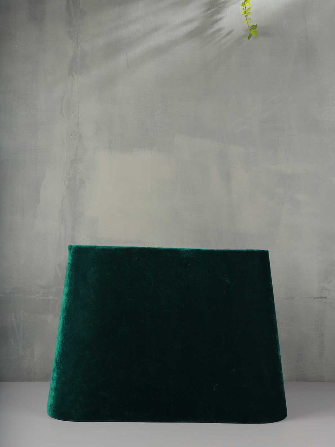 

Grated Ginger Green Solid Handcrafted Frustum Table Lamp