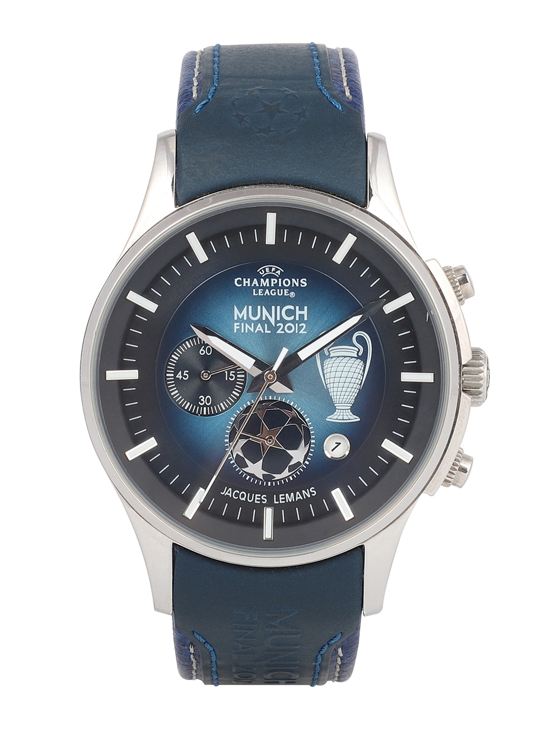

Jacques Lemans Men Blue Analogue Watch U-36A