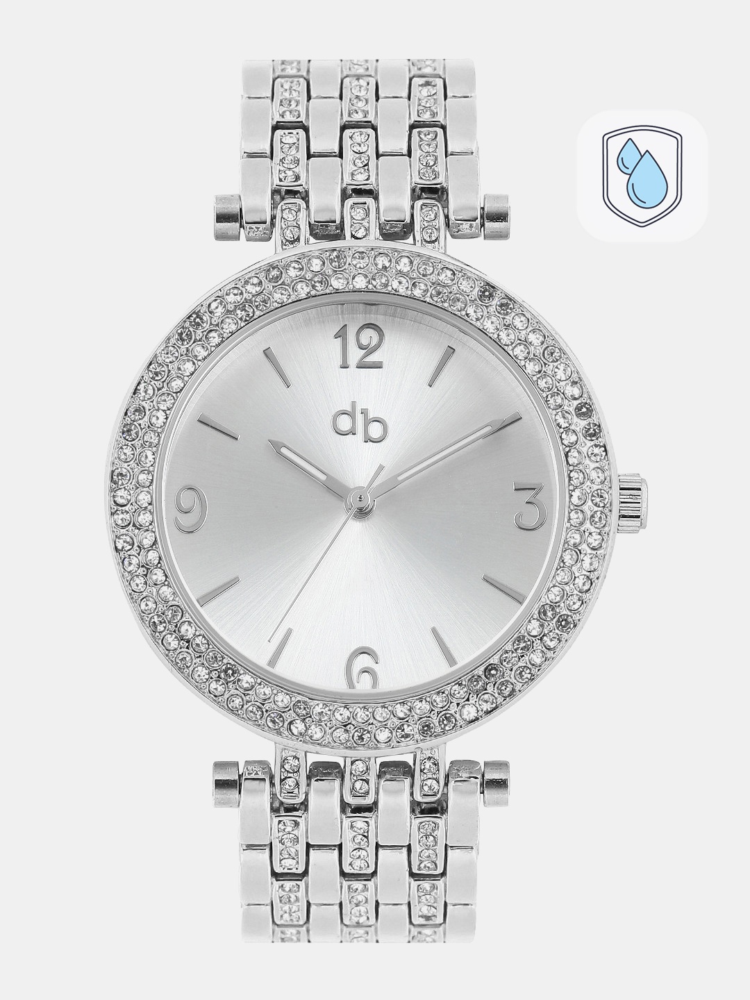 

DressBerry Women Silver-Toned Dial Watch MFB-PN-Y-S5771
