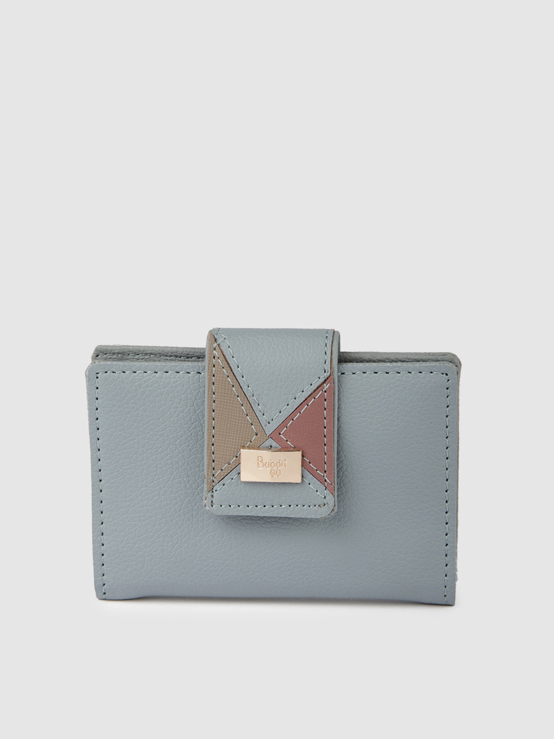 

Baggit Women Blue Solid Card Holder