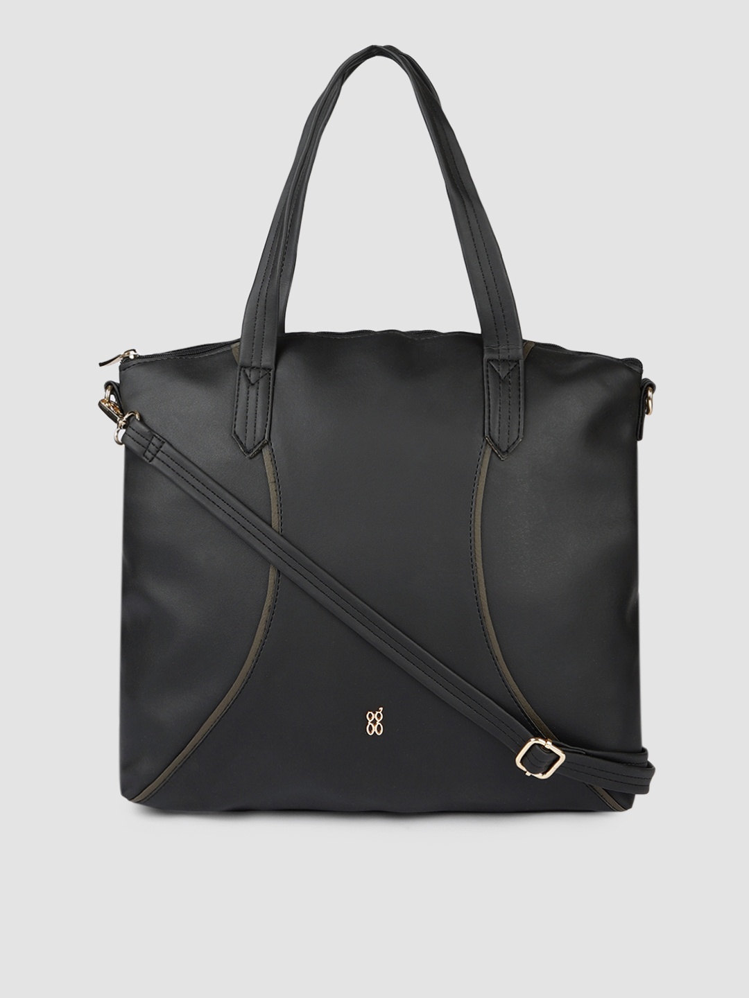 

Baggit Women Black Solid Shoulder Bag