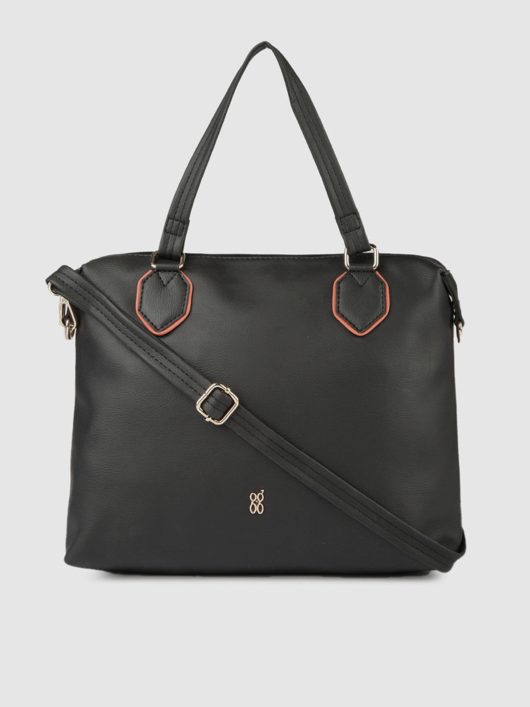 

Baggit Black Solid PHEEBY Handheld Bag
