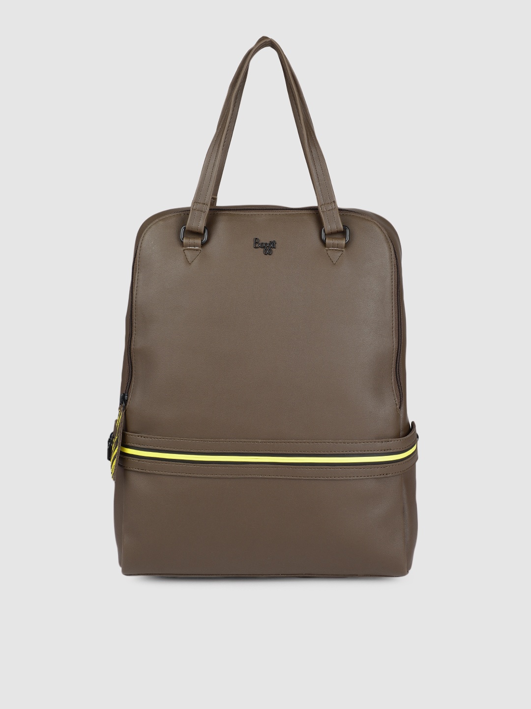 

Baggit Women Brown Solid Backpack