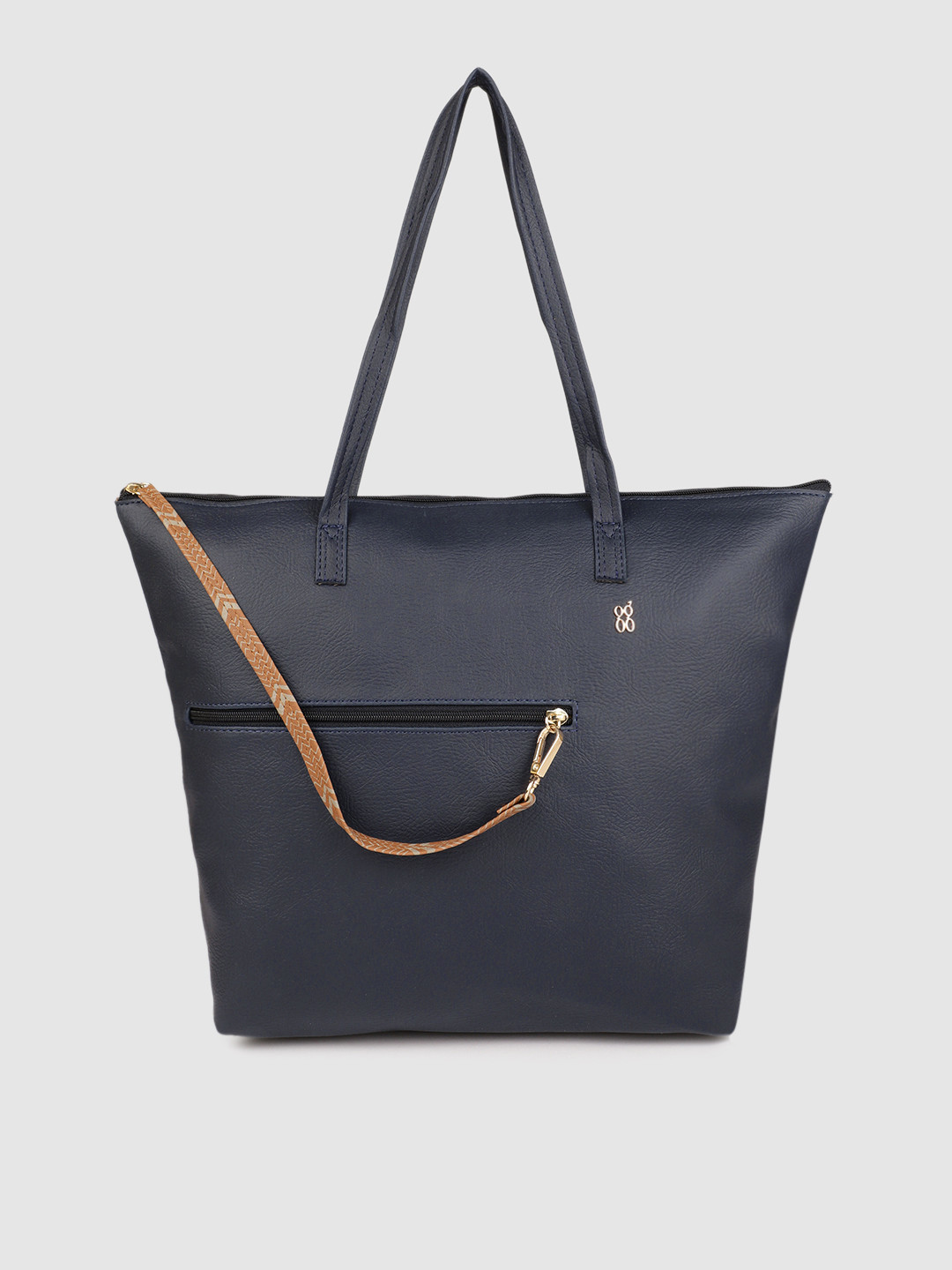 

Baggit Navy Blue AYLIN FABELLA Solid Handheld Bag