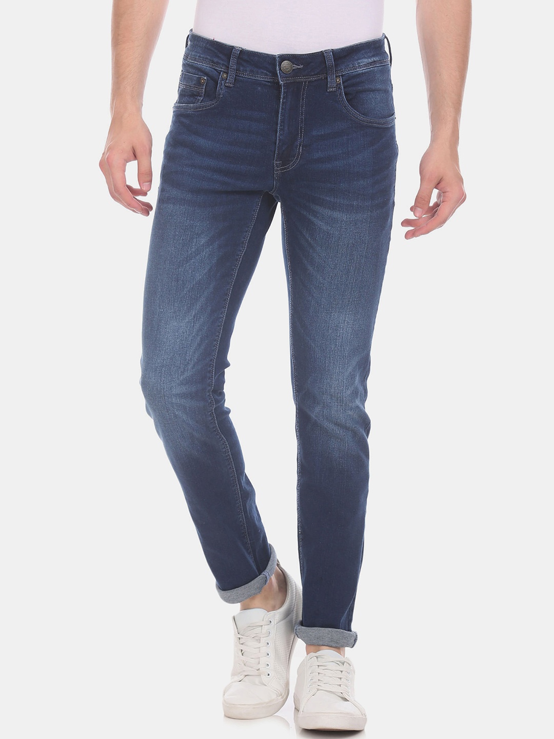 

Cherokee Men Blue Slim Fit Low-Rise Clean Look Stretchable Jeans