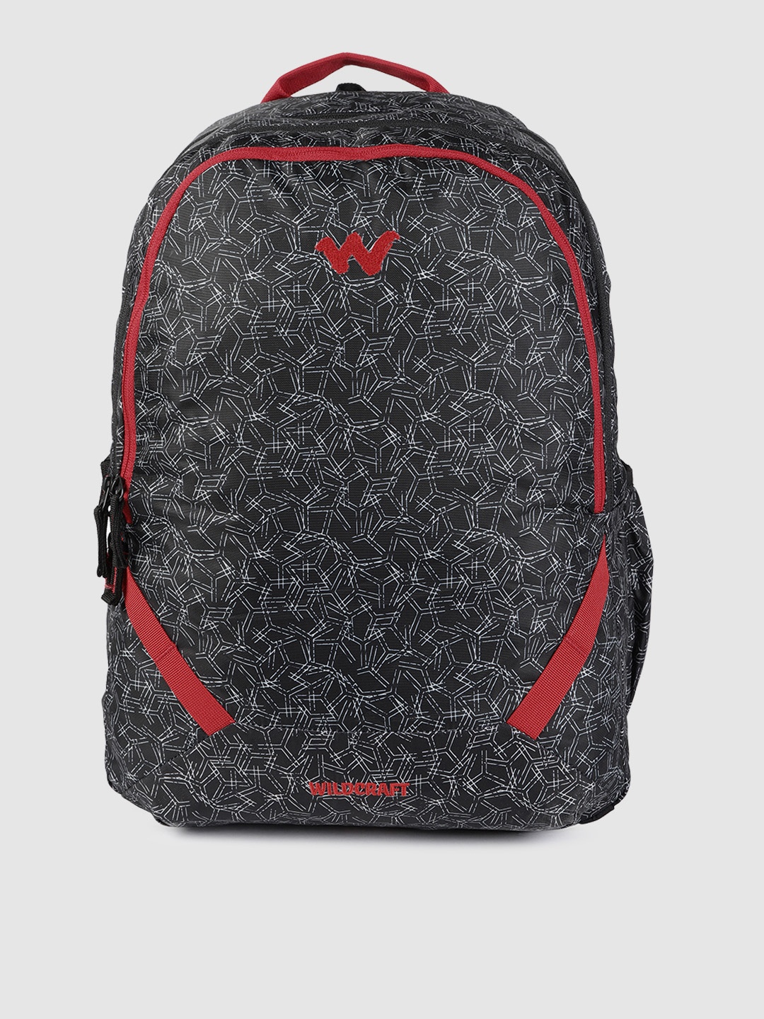 

Wildcraft Unisex Black & White Graphic Bravo2 Spyker Backpack