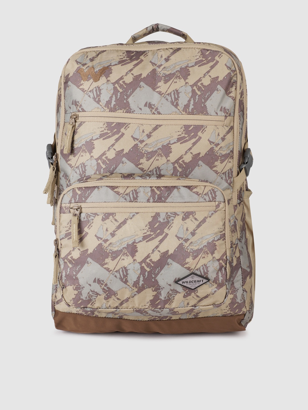 

Wildcraft Unisex Brown & Blue Camouflage Printed Evo3 Surf Backpack