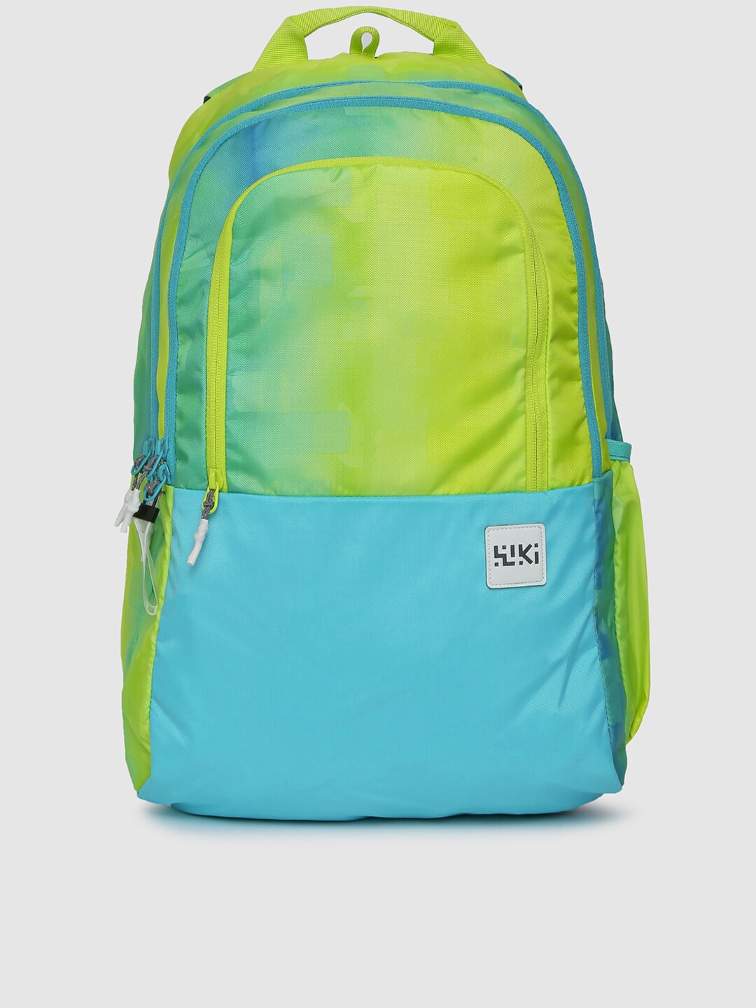 

Wildcraft Unisex Blue & Green Colourblocked Backpack