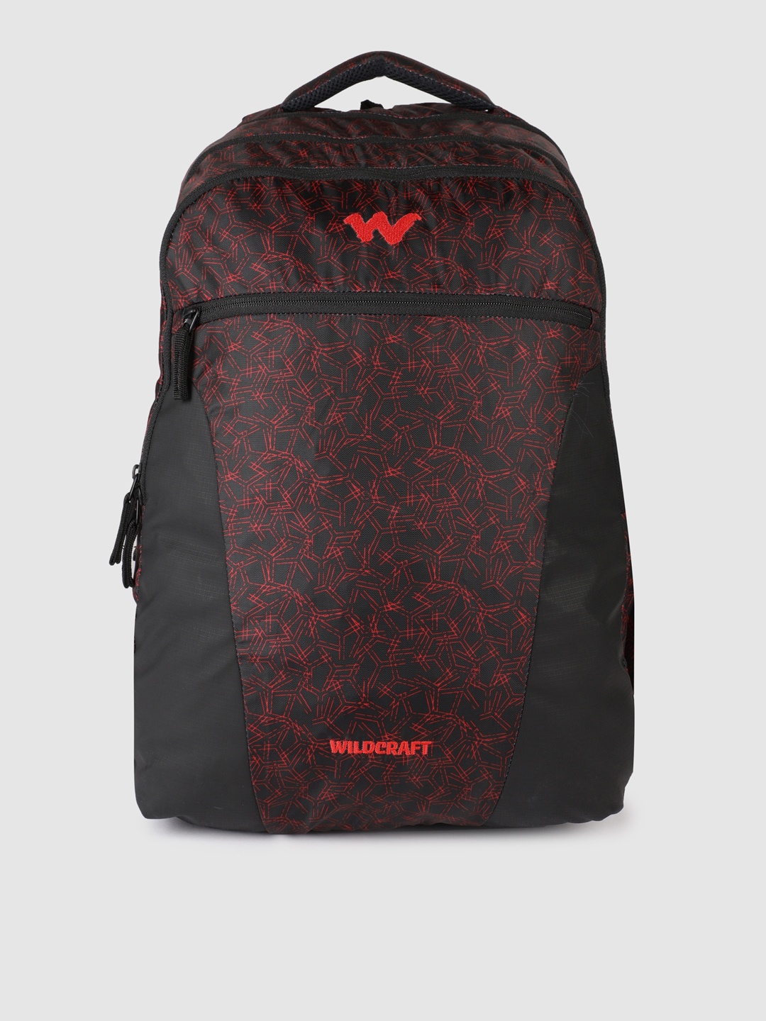 

Wildcraft Unisex Red & Black Graphic Bravo3 Spyker Backpack
