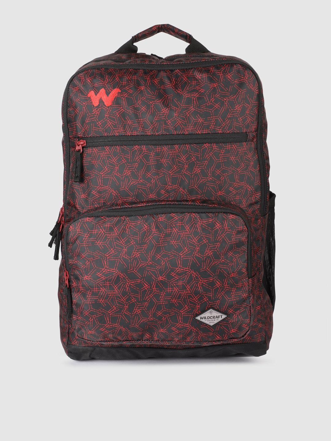 

Wildcraft Unisex Red & Black Graphic Evo2 Spyker Backpack