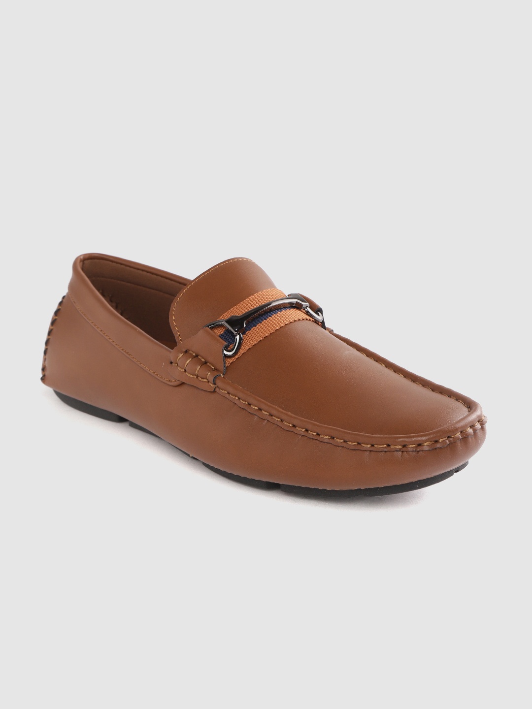 

Carlton London Men Brown Driving Shoes