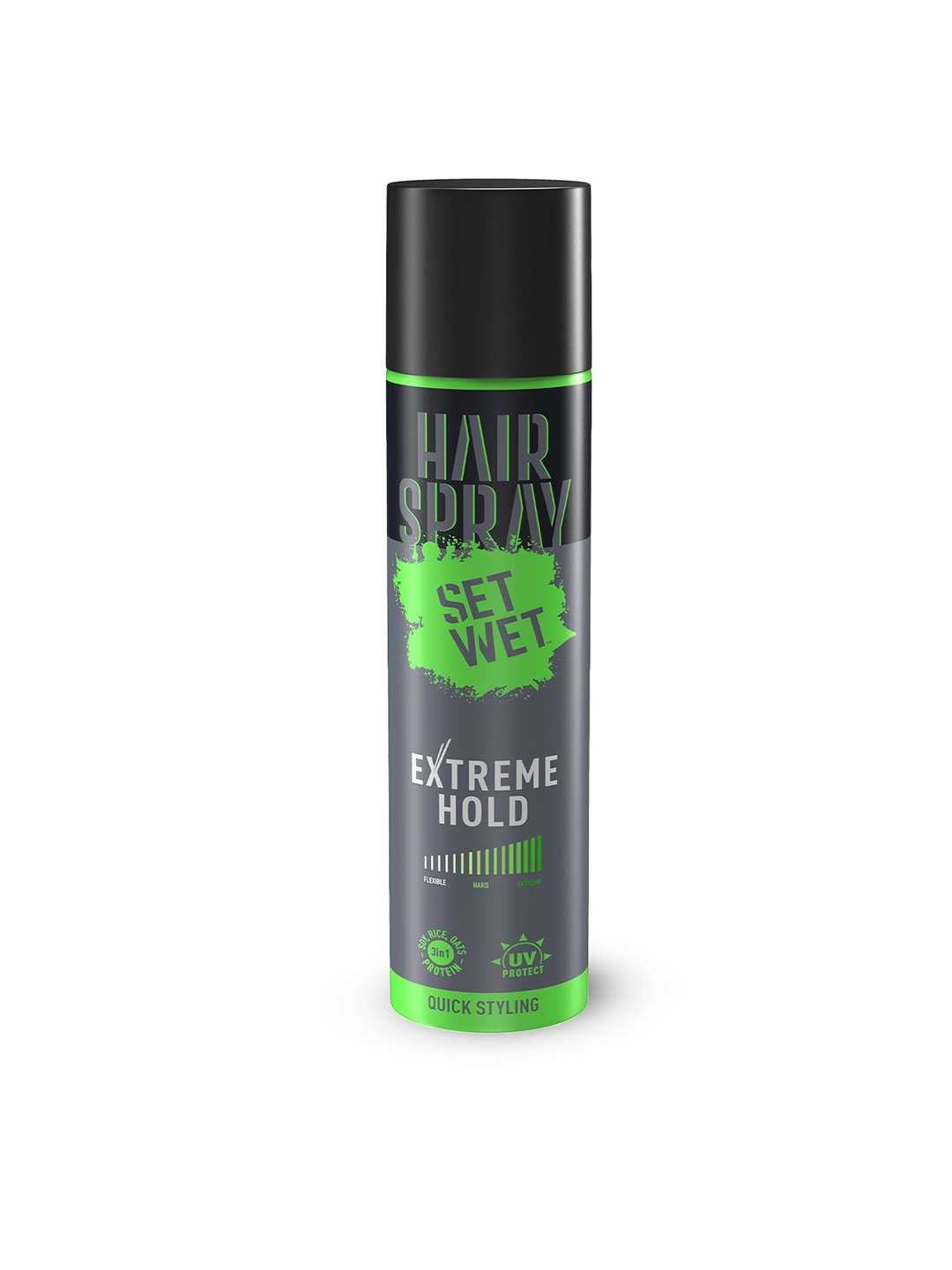 

Set Wet Men Extreme Hold Styling Hair Spray 200 ml, Grey